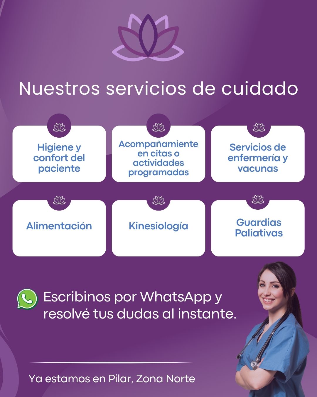 Acompañamiento en casa por profesionales